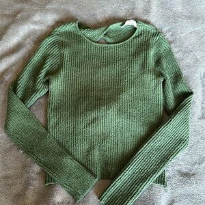 ASTR the Label Open Back Sweater-Fall